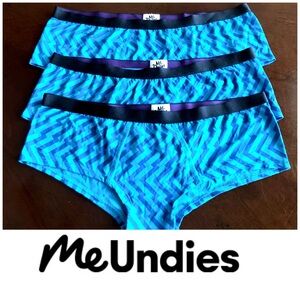 ME UNDIES - NEW - L Sz Medium - 3-Pack Cheeky Brief Undies/ALL SAME PATTERN
